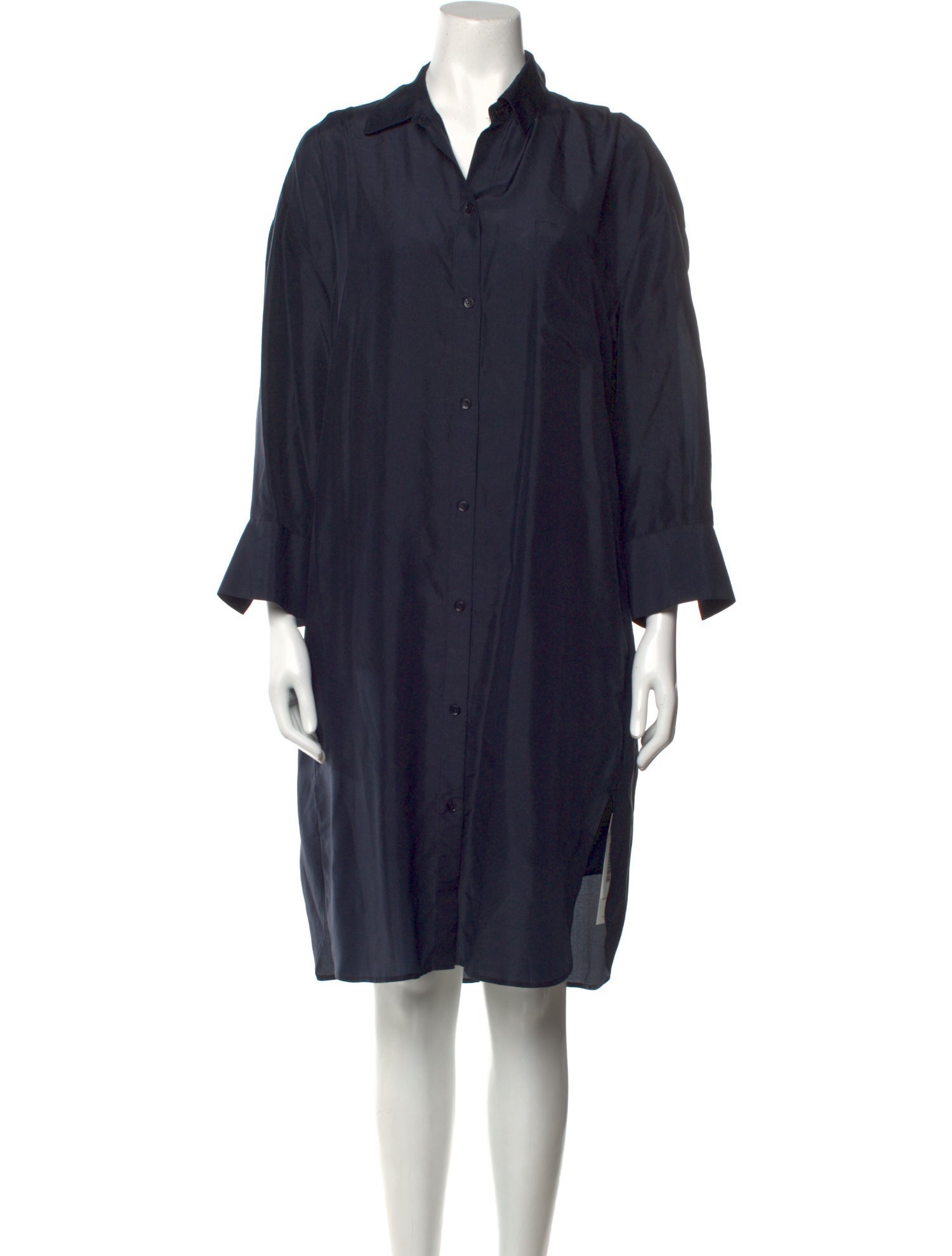 Vince Silk Midi Length Dress
