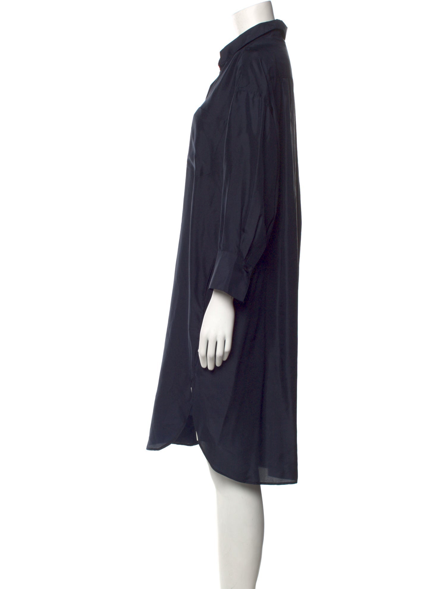 Vince Silk Midi Length Dress