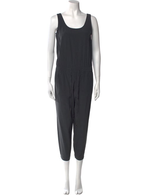 Vince Silk Scoop Neck Jumpsuit