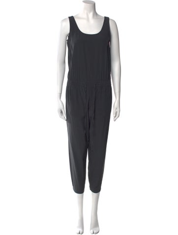 Vince Jumpsuits and Rompers Silk Scoop Neck Jumpsuit US 6 | M