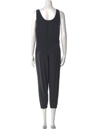 Vince Silk Scoop Neck Jumpsuit