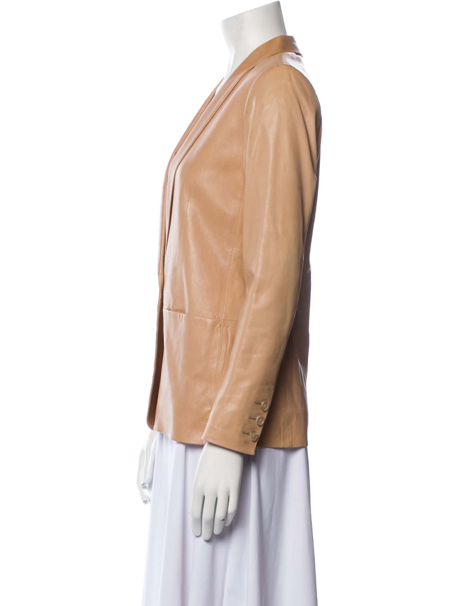 Vince Leather Blazer