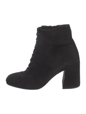 Vince Suede Lace-Up Boots