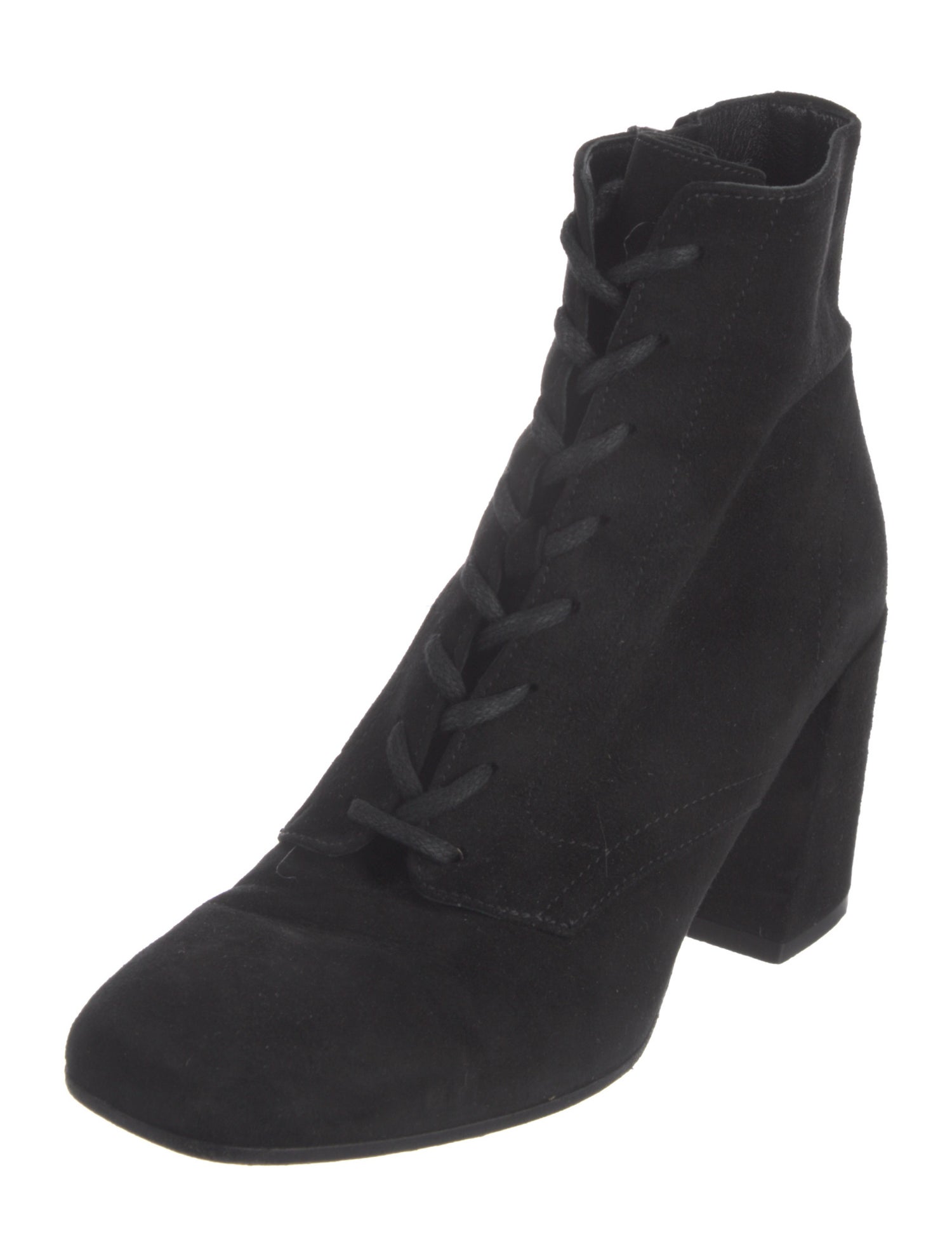 Vince Suede Lace-Up Boots