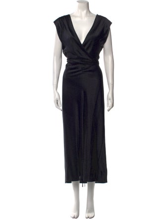 Vince Silk Long Dress