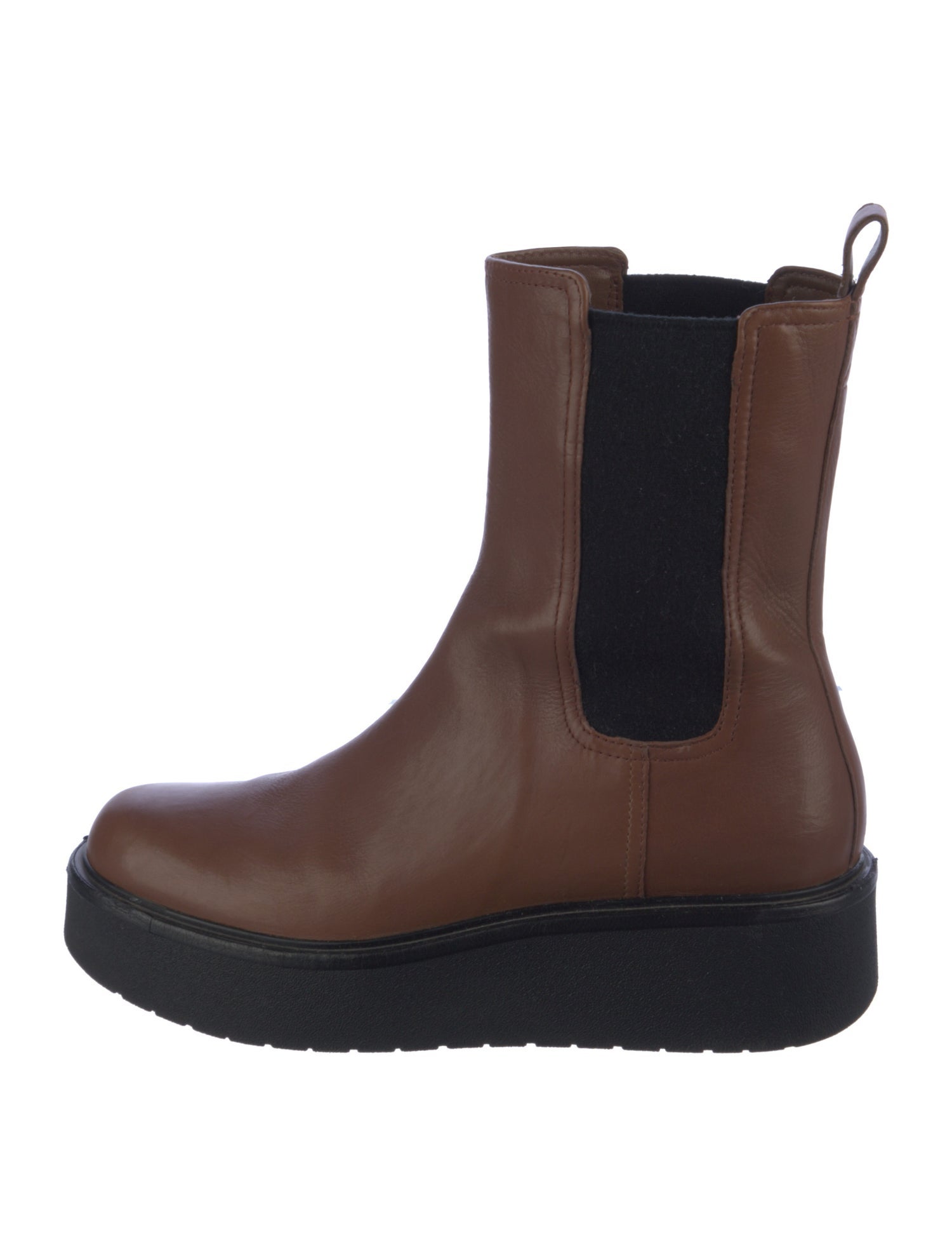 Vince Leather Chelsea Boots