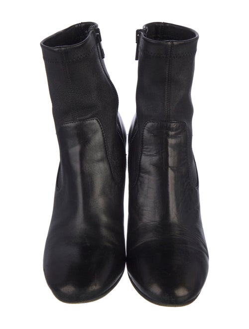 Vince Leather Sock Boots