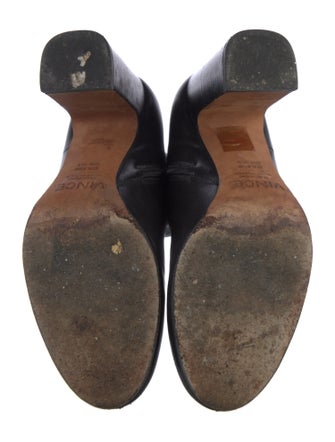 Vince Leather Sock Boots