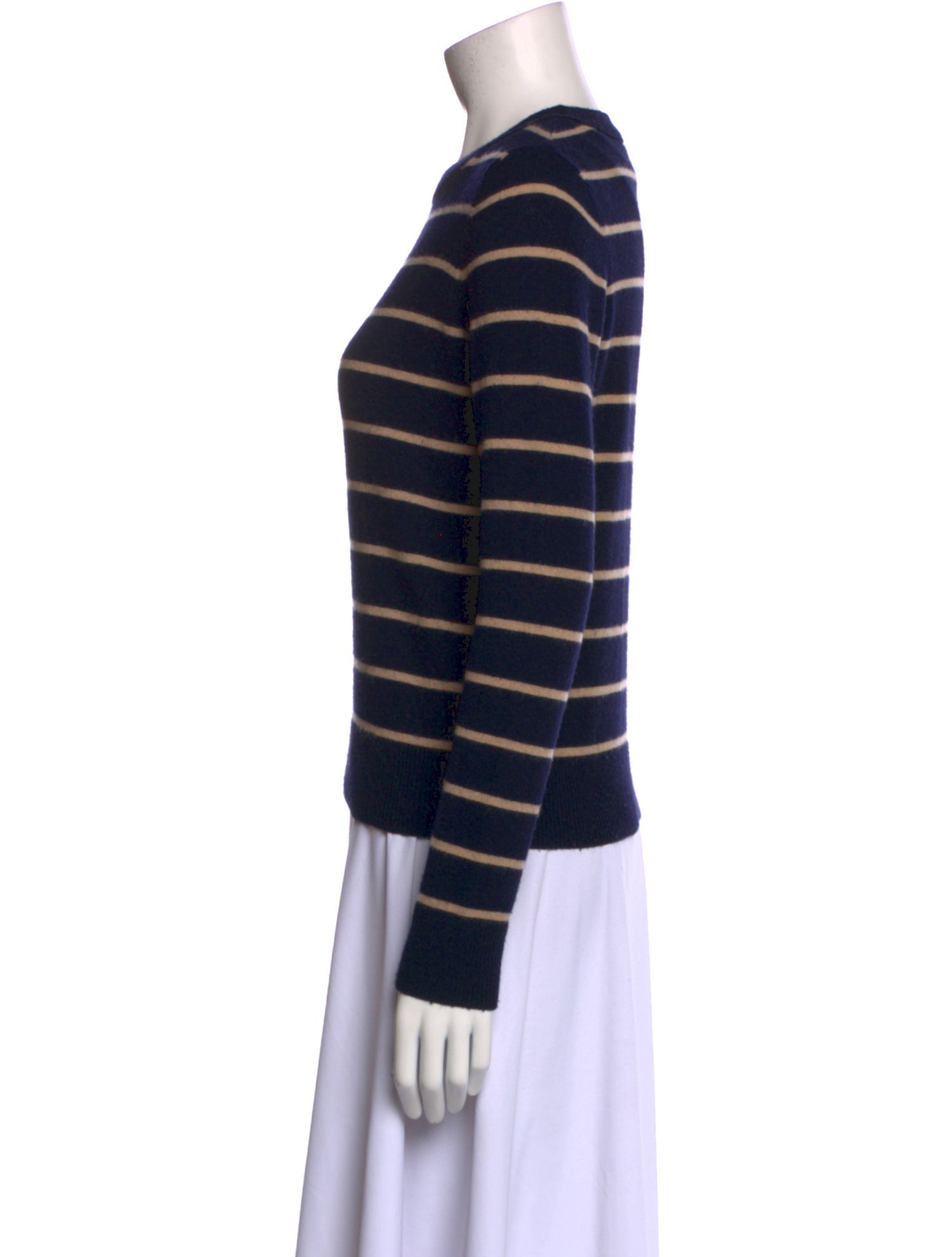 Vince Cashmere Striped Sweater