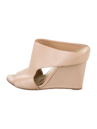 Vince Leather Slides