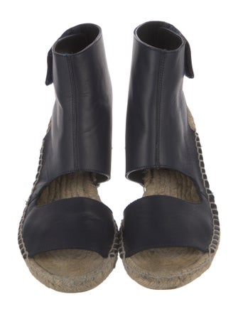 Vince Leather Espadrilles