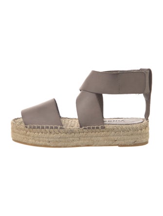 Vince Leather Espadrilles