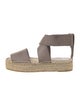 Vince Leather Espadrilles
