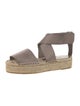 Vince Leather Espadrilles