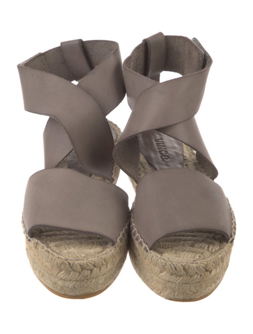 Vince Leather Espadrilles