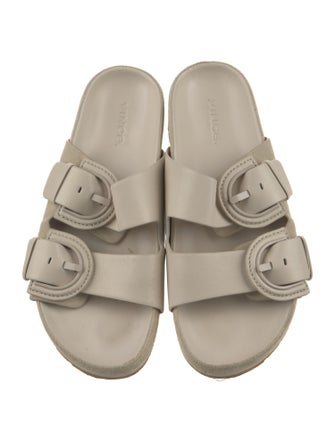 Vince Leather Slides