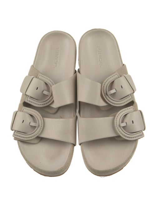 Vince Leather Slides