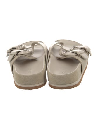 Vince Leather Slides