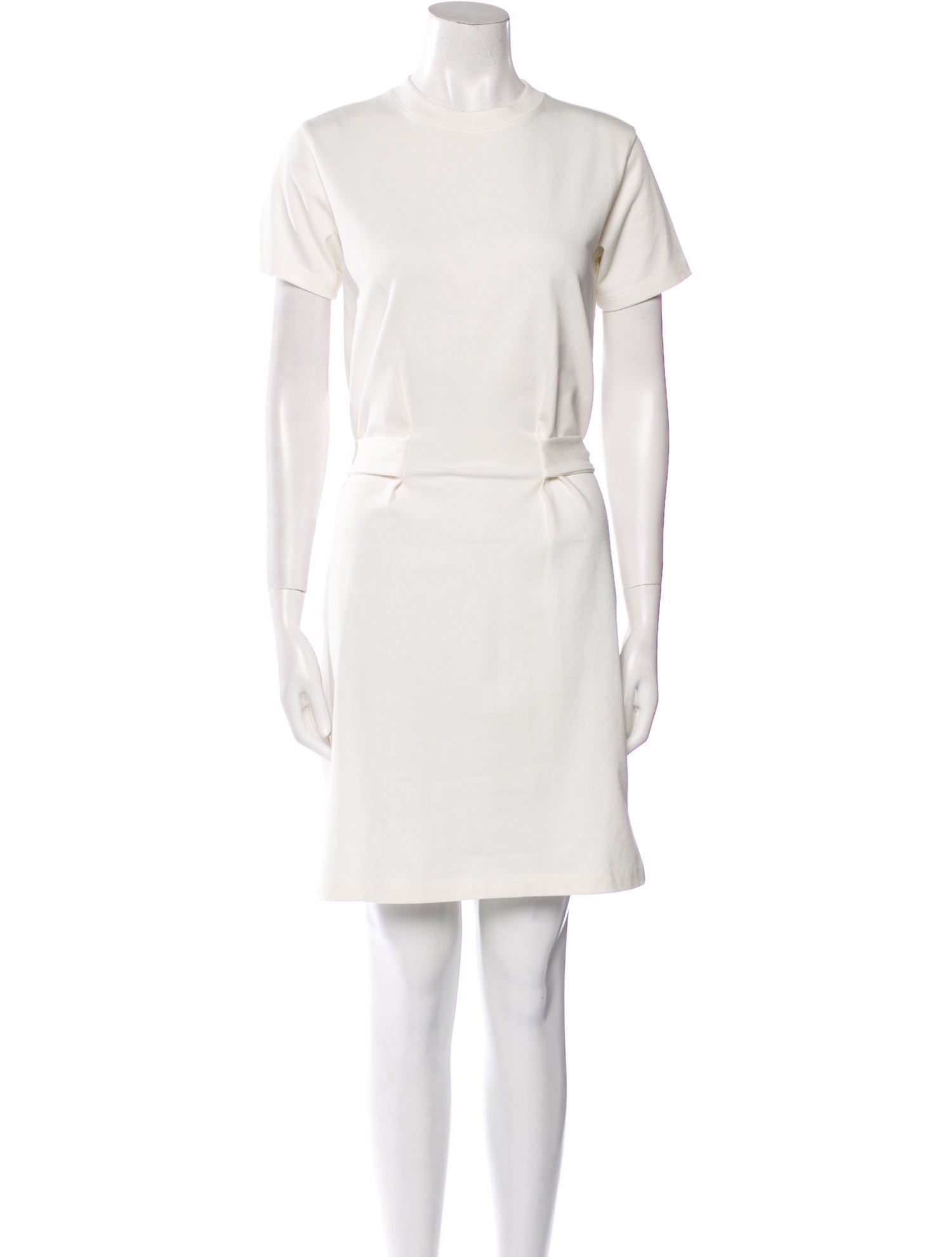 Vince Crew Neck Mini Dress