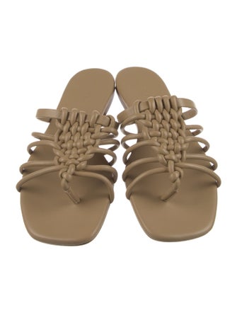 Vince Leather Slides