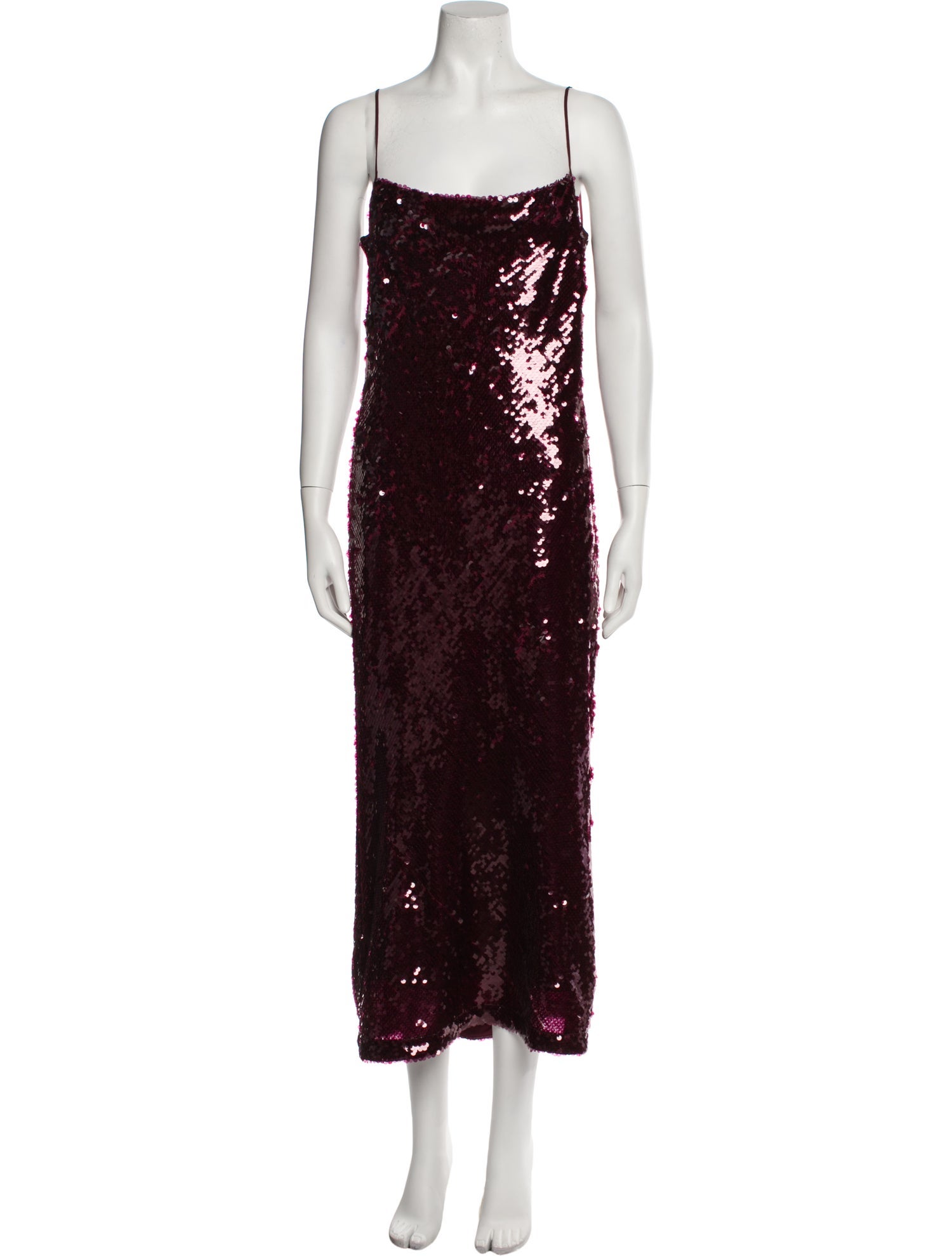 Vince Square Neckline Long Dress