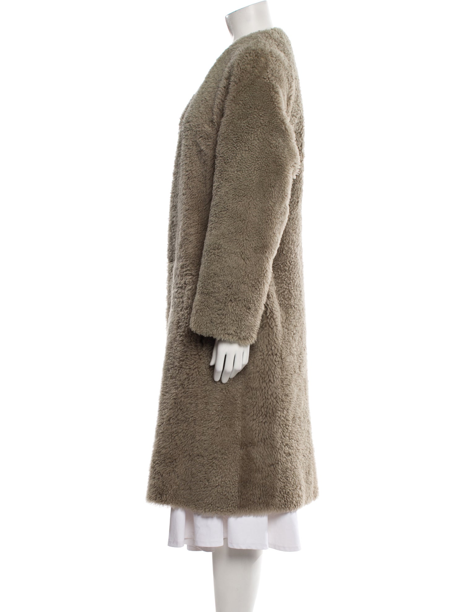 Vince Shearling Fur Coat