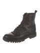Vince Leather Combat Boots