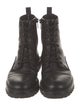 Vince Leather Combat Boots