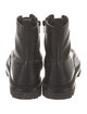 Vince Leather Combat Boots