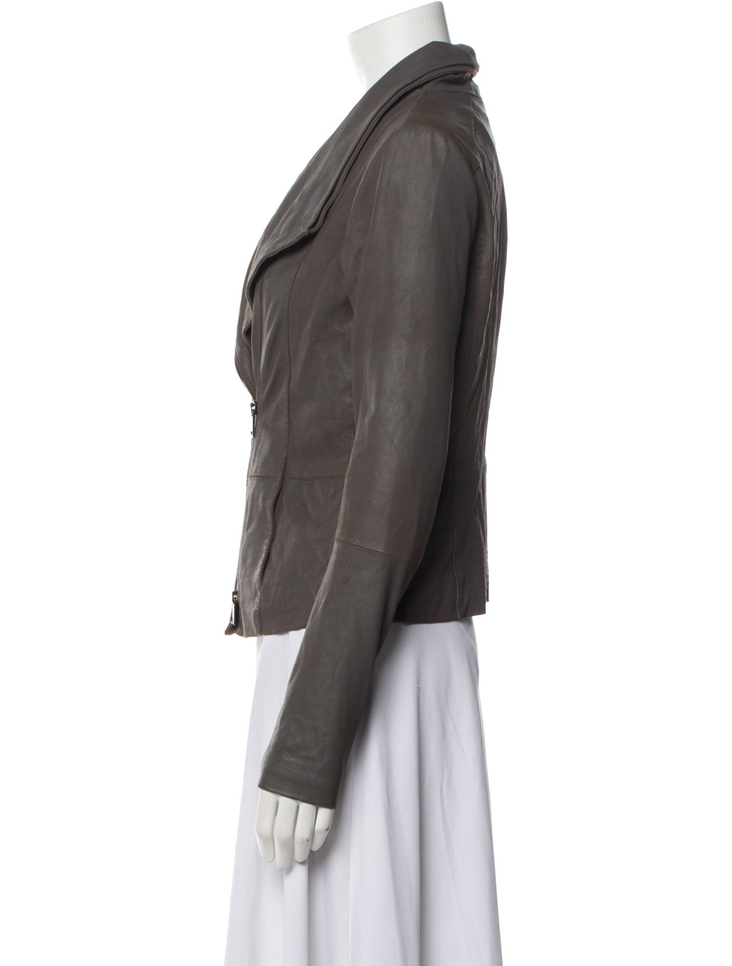 Vince Leather Biker Jacket