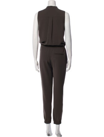 Vince Mock Neck Jumpsuit