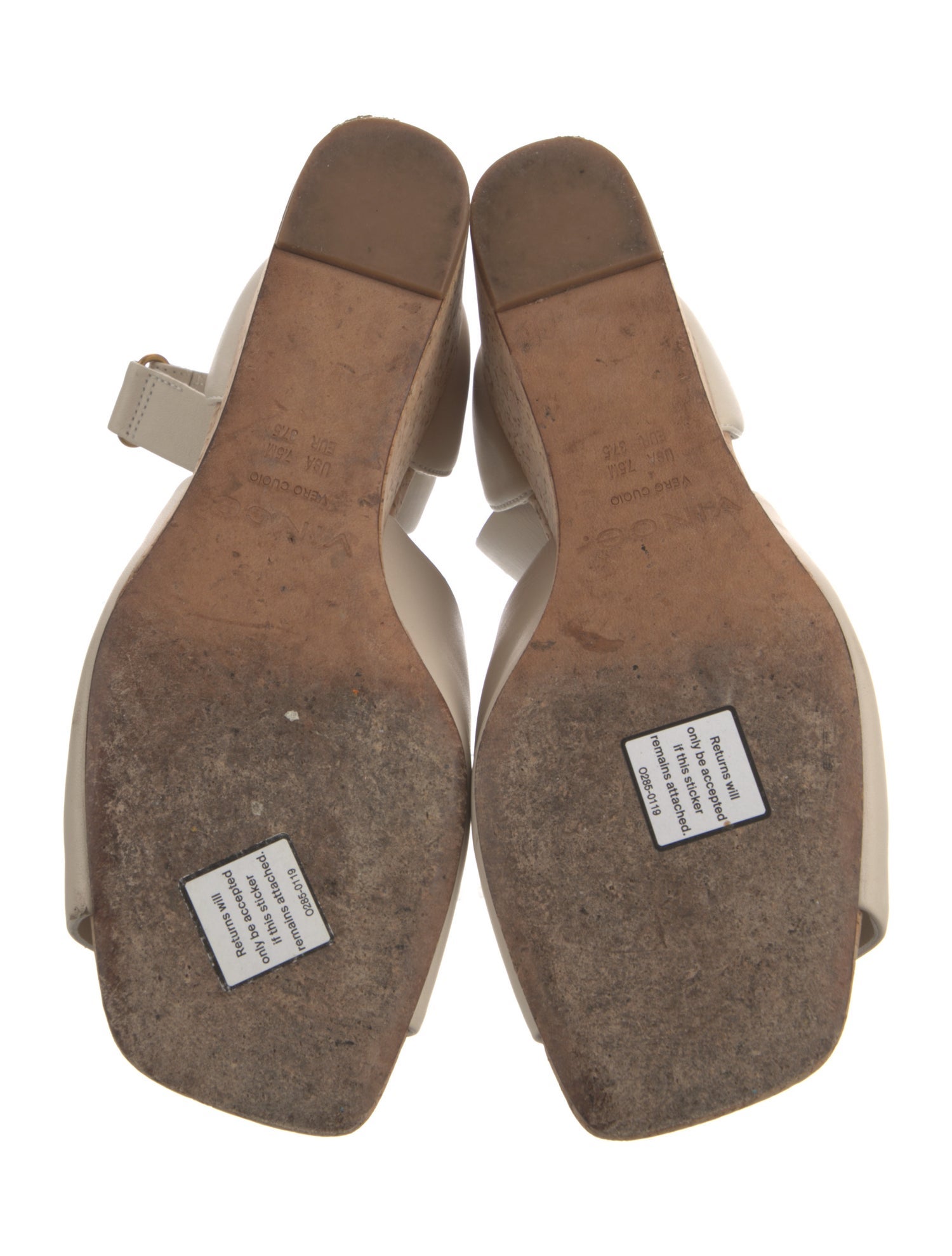 Vince Leather Sandals