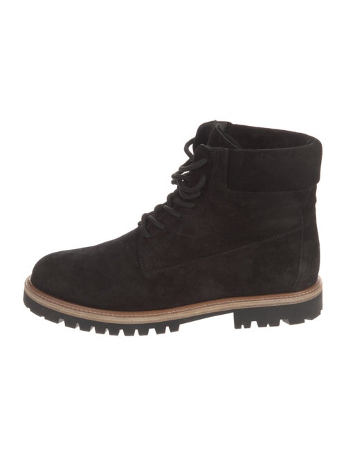 Vince Suede Combat Boots