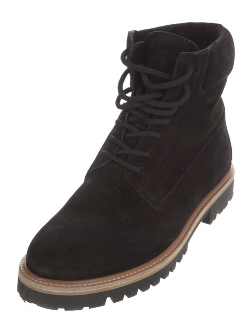 Vince Suede Combat Boots