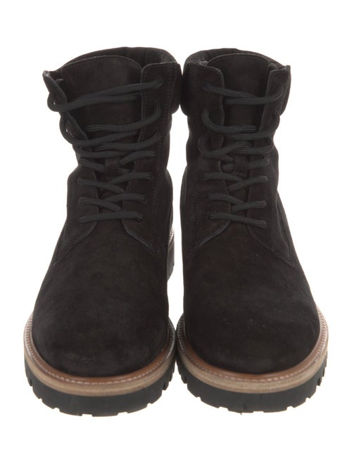 Vince Suede Combat Boots