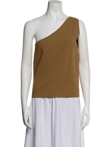 Vince Tops One-Shoulder Sleeveless Top L