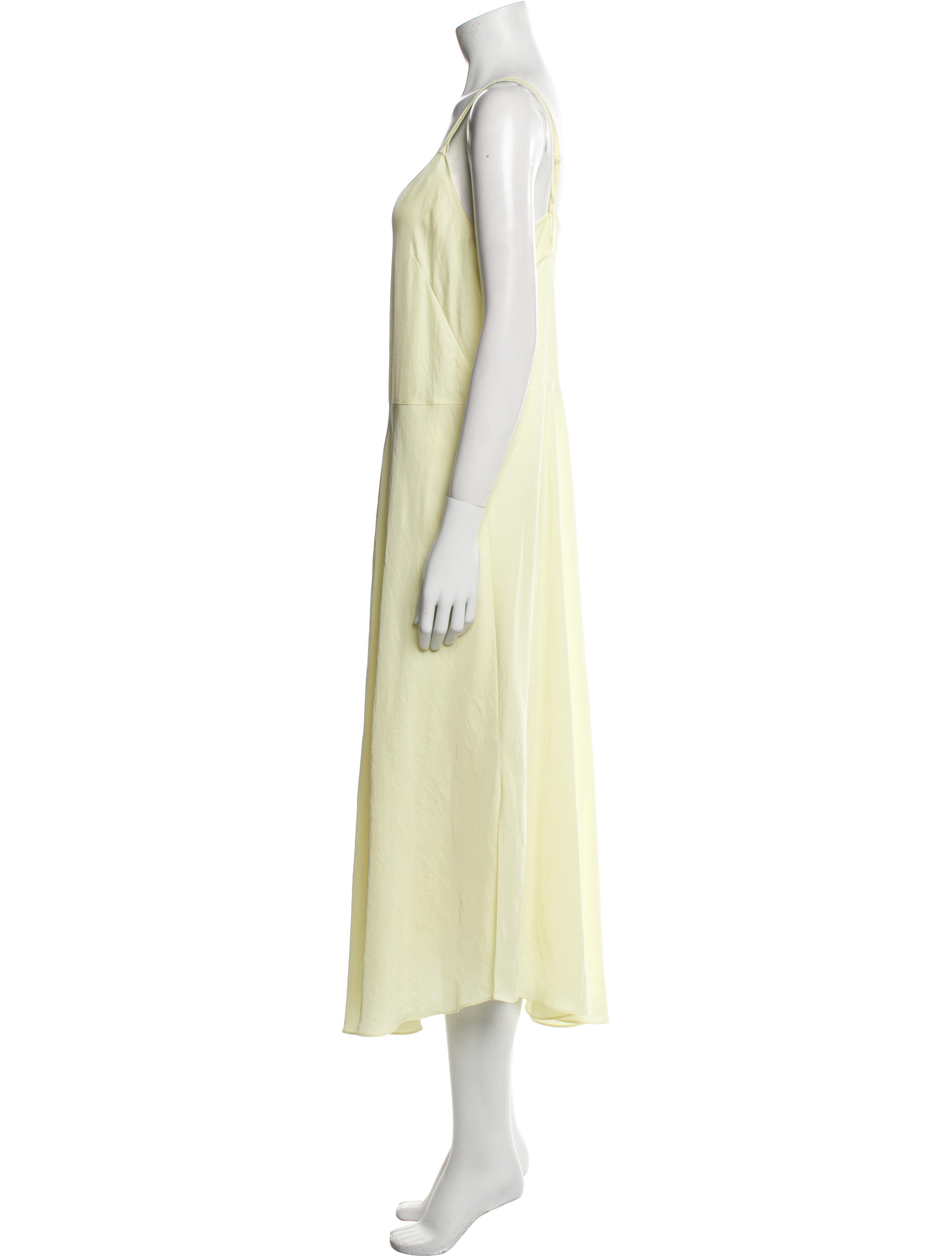 Vince Scoop Neck Long Dress