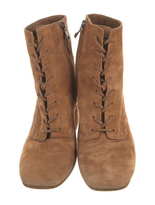 Vince Suede Lace-Up Boots