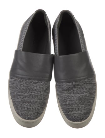 Vince Leather Trim Embellishment Sneakers