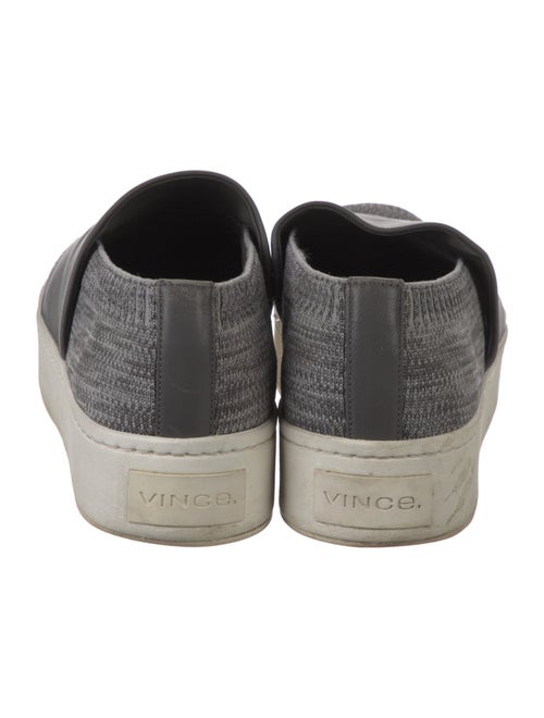 Vince Leather Trim Embellishment Sneakers