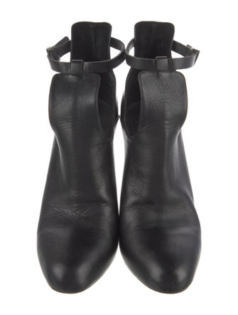 Vince Leather T-Strap Pumps