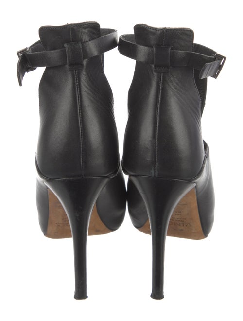 Vince Leather T-Strap Pumps