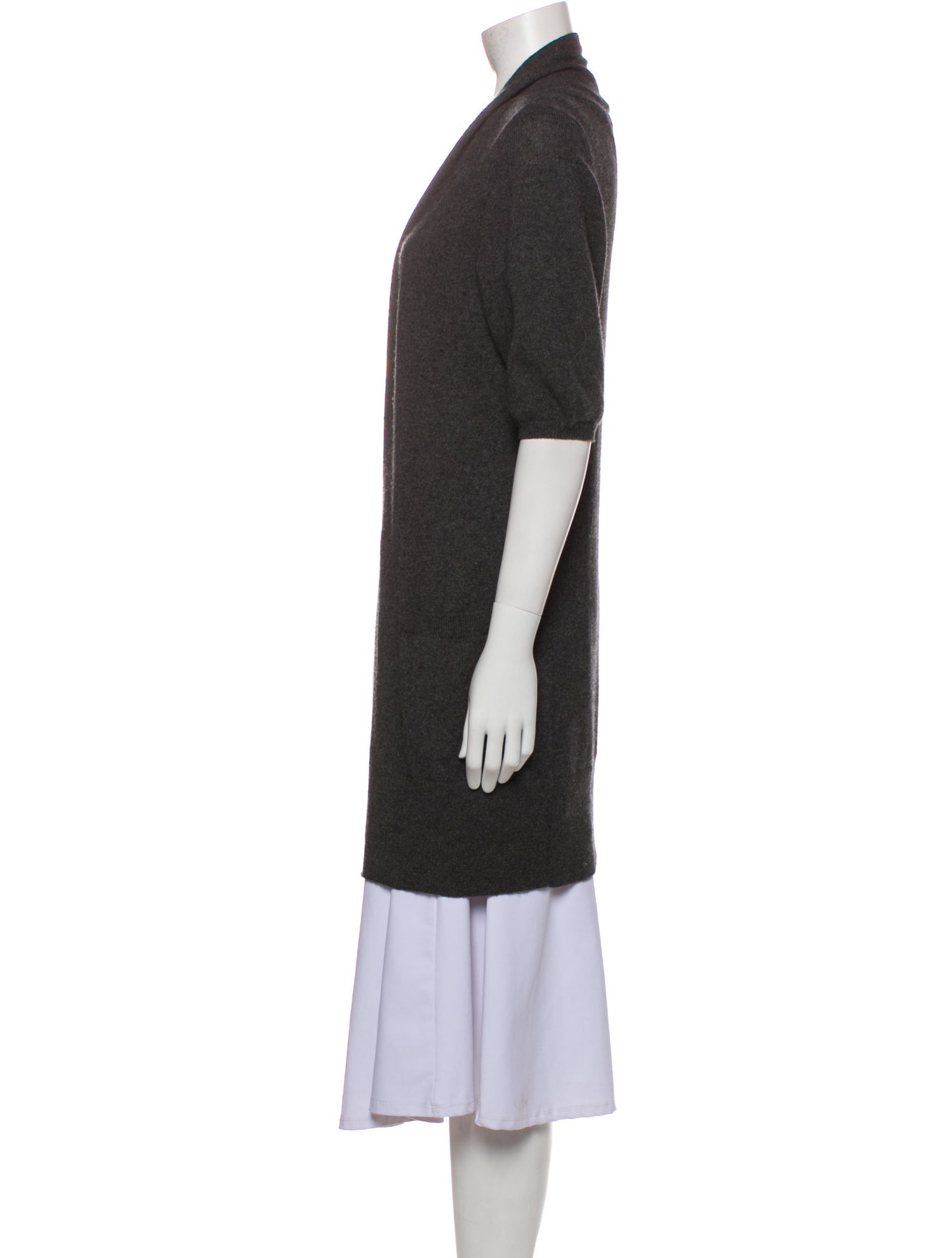 Vince Cashmere Open Front Sweater