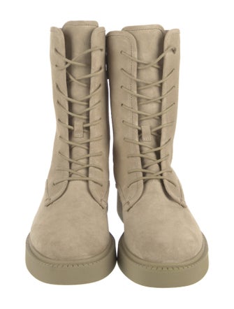 Vince Suede Combat Boots