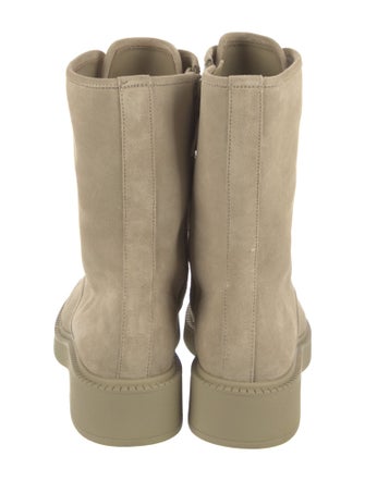 Vince Suede Combat Boots