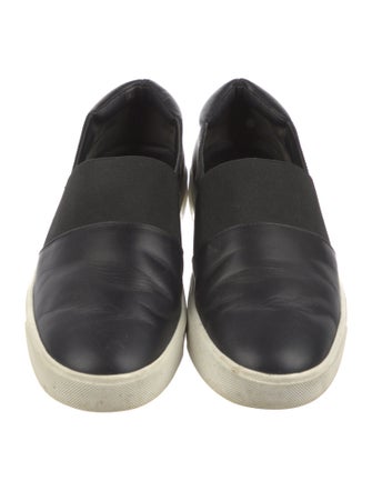 Vince Leather Colorblock Pattern Espadrilles