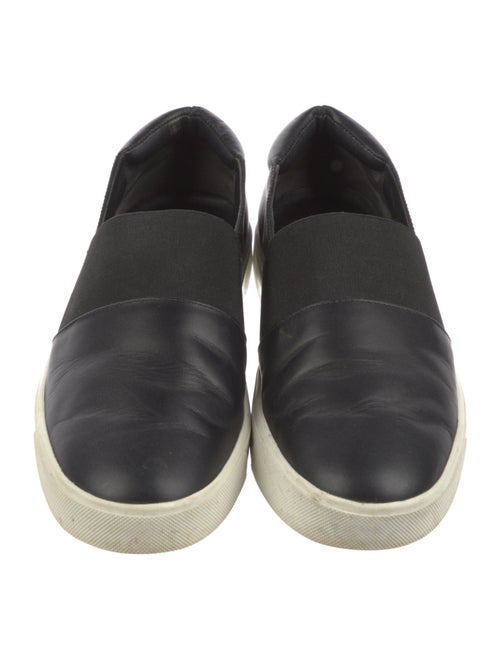 Vince Leather Colorblock Pattern Espadrilles