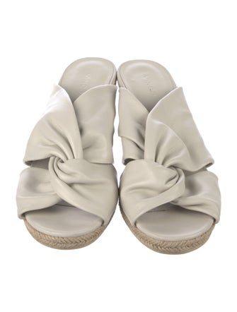 Vince Leather Slides