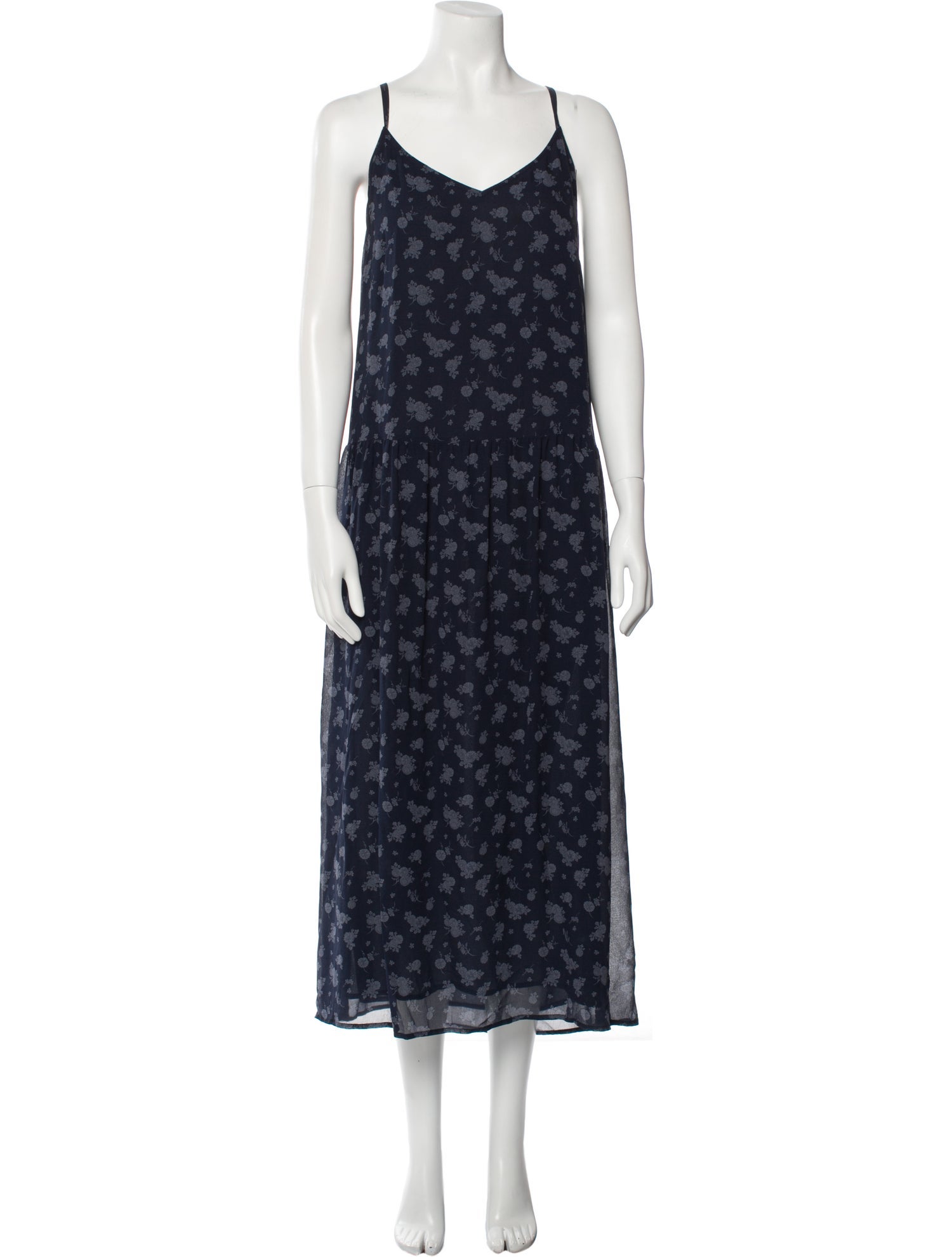 Vince Silk Long Dress