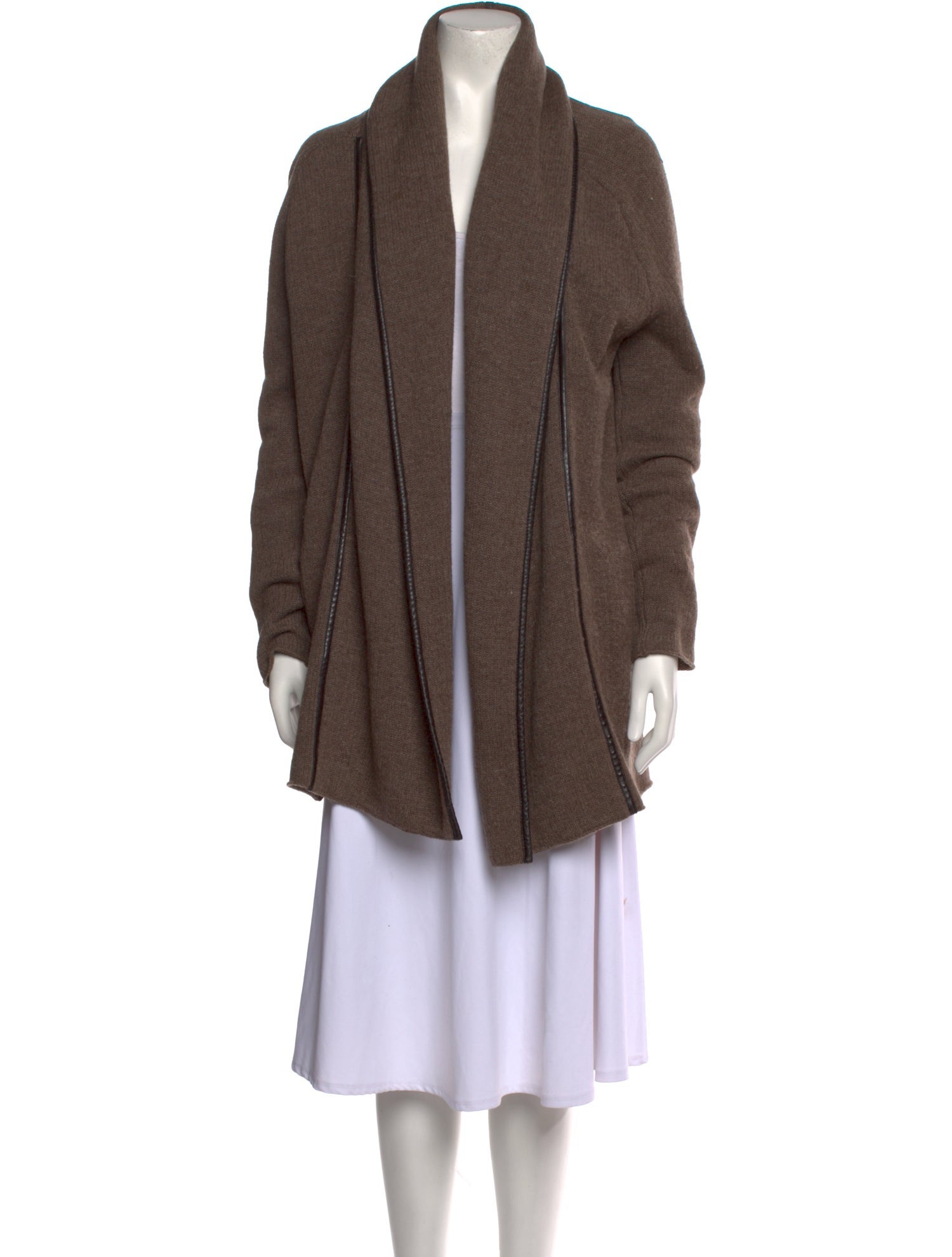 Vince Wool Open Front Sweater